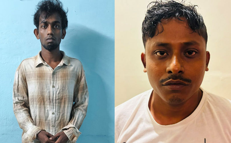  MDMA യും കഞ്ചാവുമായി 2 അന്യസംസ്ഥാന തൊഴിലാളികൾ ഉൾപ്പെടെ 3 പേര്‍ പിടിയില്‍.